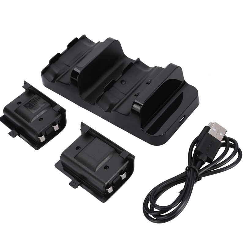 Charging Dock& Rechargeable Battery Pack for Xbox One Xbox Series X|S Controller