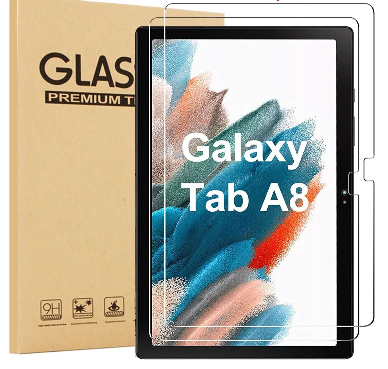 Tempered Glass Screen Protector for Samsung Galaxy Tab A8 10.5 inch SM-X200