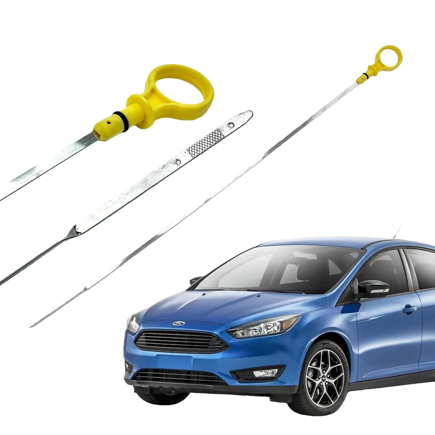 CJ5Z-6750-A Engine Oil Dipstick Compatible with Ford Edge Escape Explorer Focus