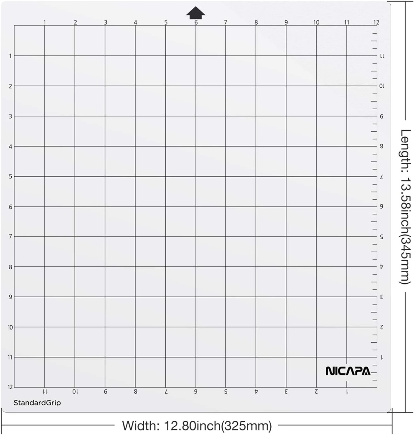 Silhouette CAMEO 12X12 Replacement Cutting Mat 3Pack Strong Tacky Surface US