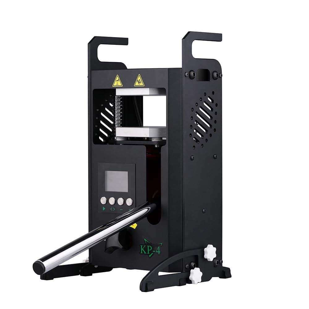4 Ton Heat Press Machine Dual Heated Plates LCD Digital Control Press