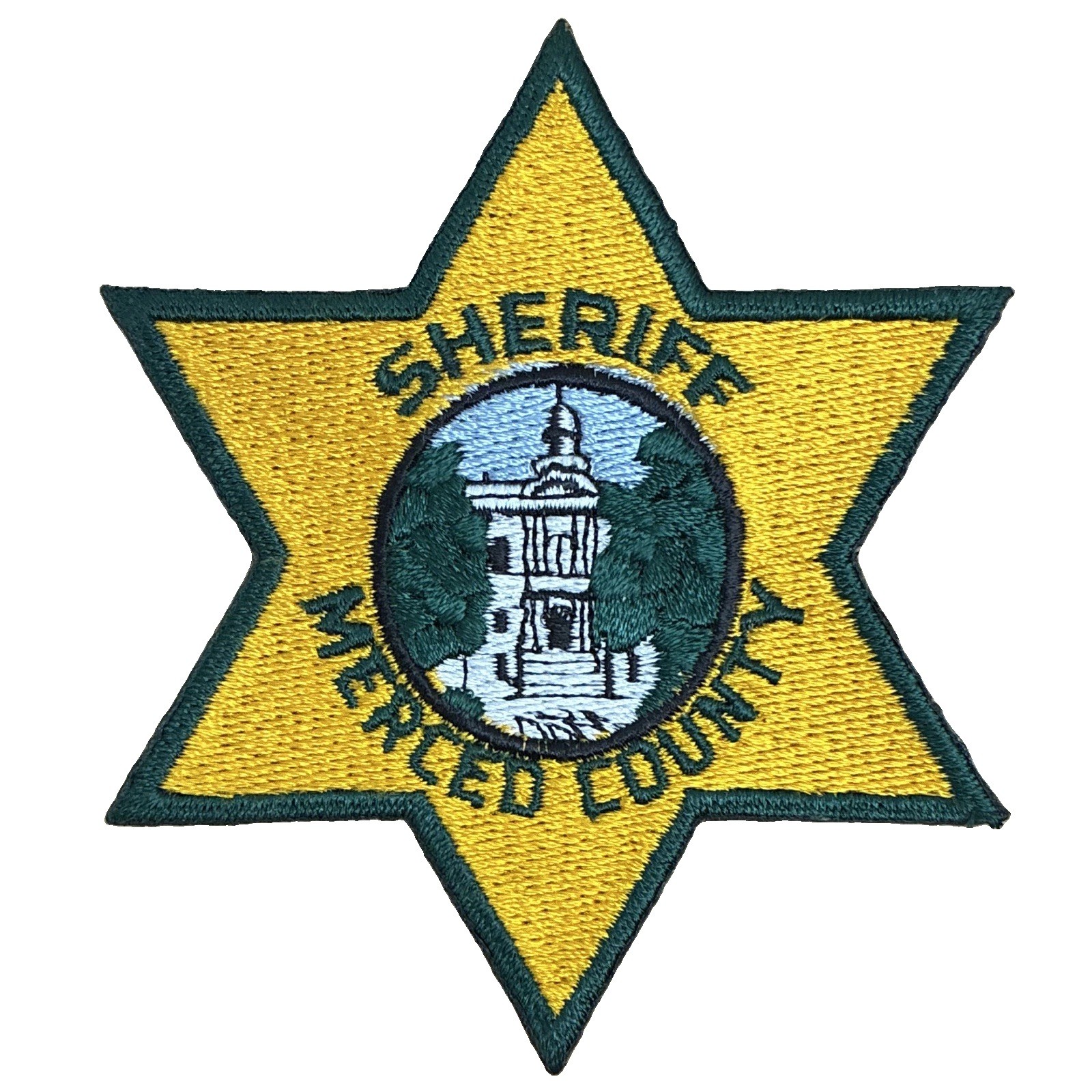 Merced County Sheriff CA Police Agency Collectible Shoulder Patch