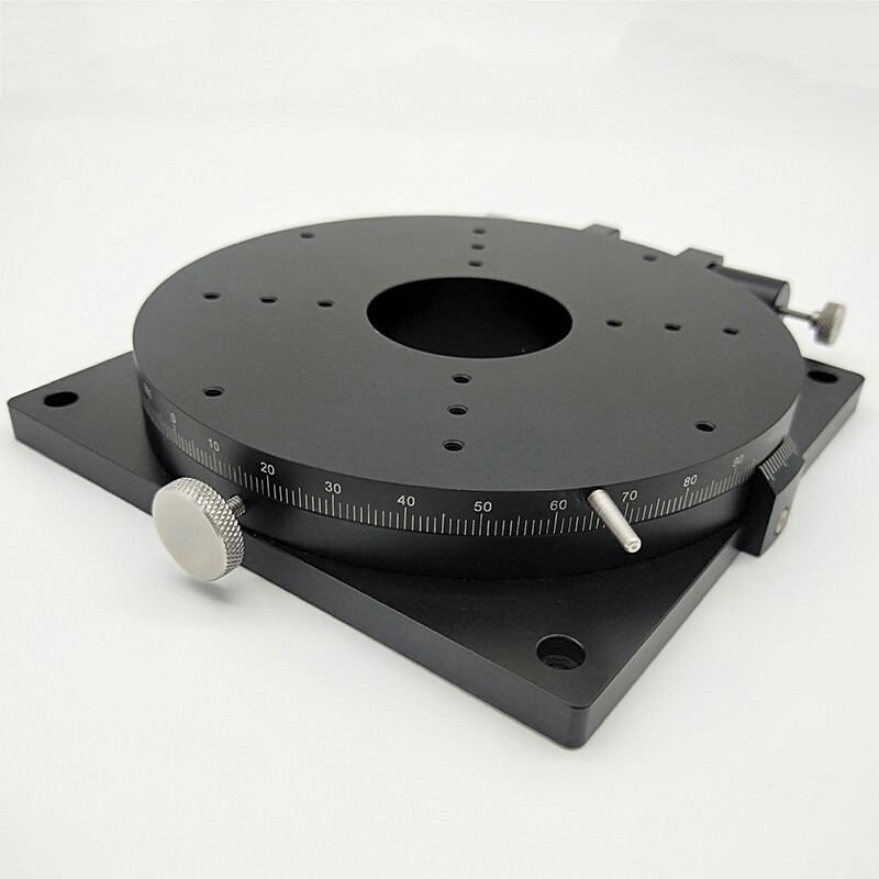 Manual Angle Indexing Plate 360-degree Precision Fine-tuning Rotating Platform