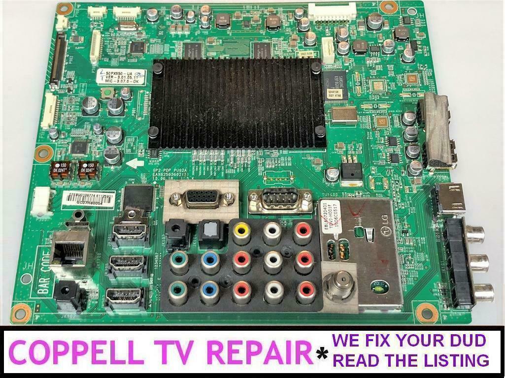 REPAIR SERVICE LG 60PK750-UA 60PK950-UA MAIN EBR60870105 EBR68027902 EBT60955904