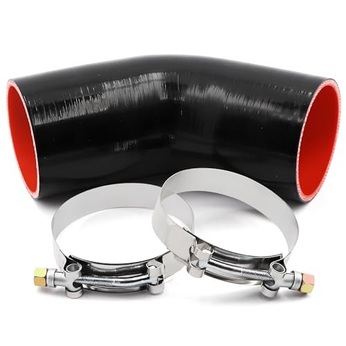 High Performance 4-Ply Reinforced 45 Degree ID 3 Inch Elbow Silicone ID3"