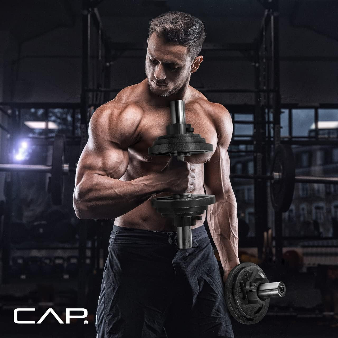 Olympic Dumbbell Handles Multiple Options
