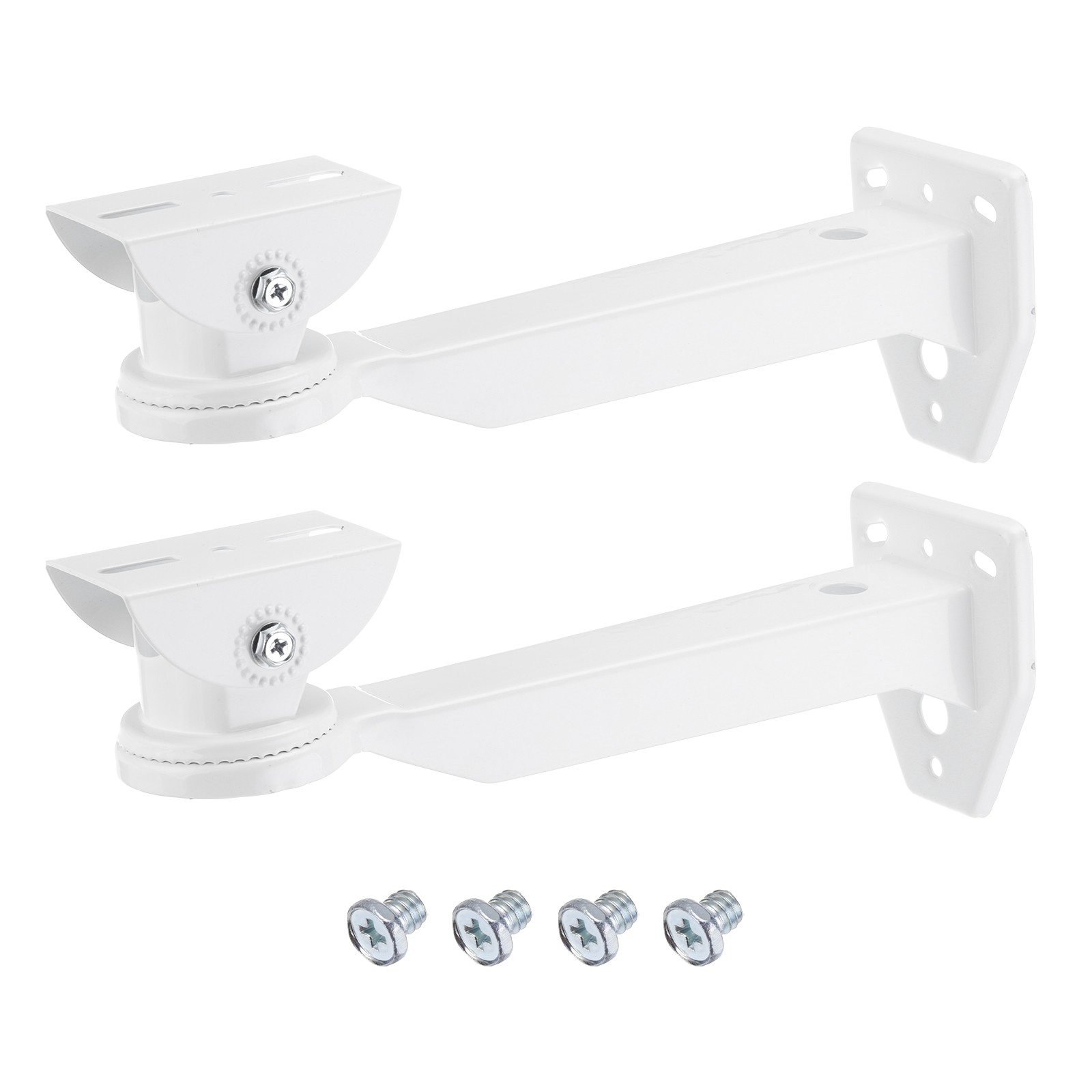 2 Pack Corner Security Camera Mounting 11" Camera Brackets, Steel