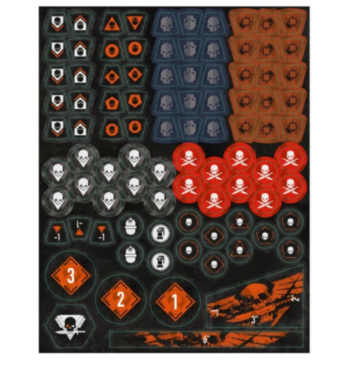 Kill Team Starter Rules MDF Terrain Game Board Tokens Datasheets 40k