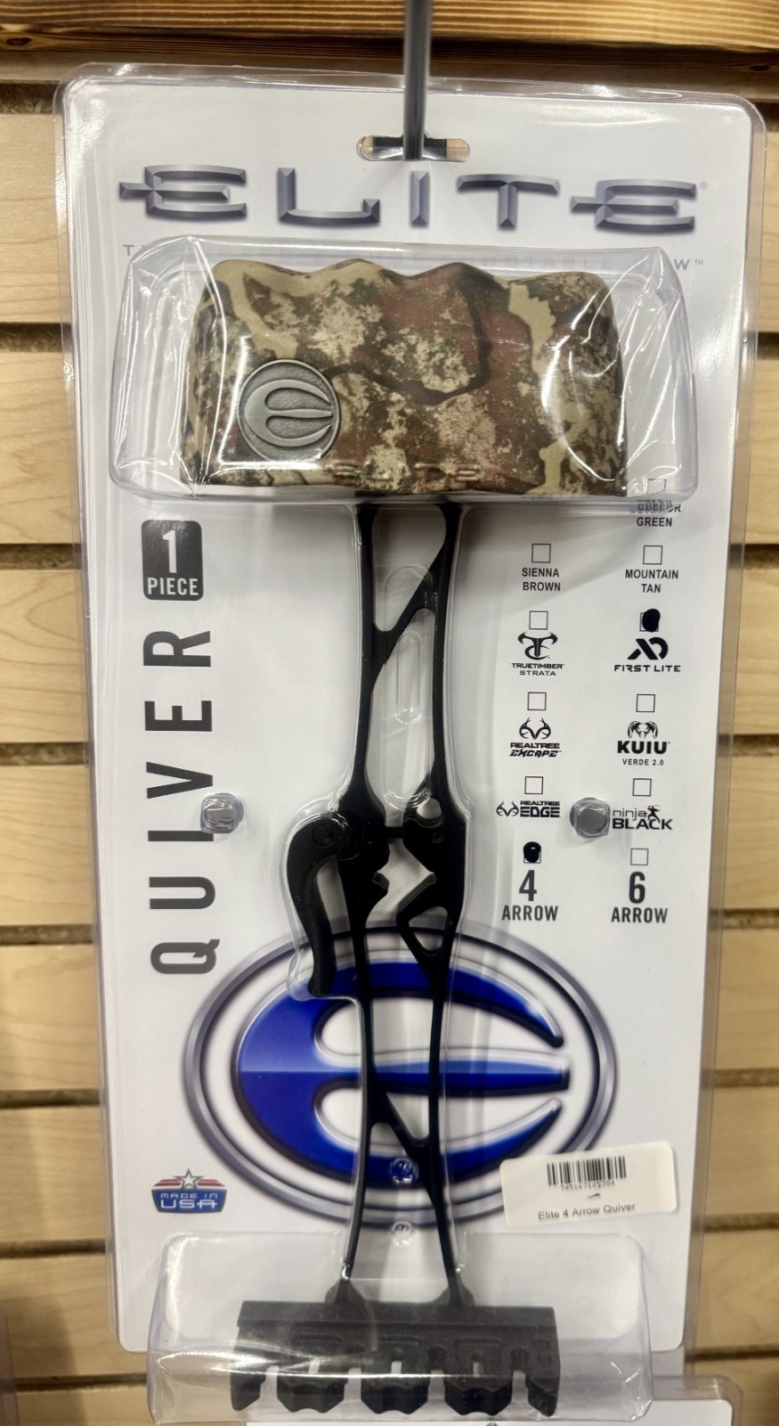 Elite 4 Arrow Quiver First Lite