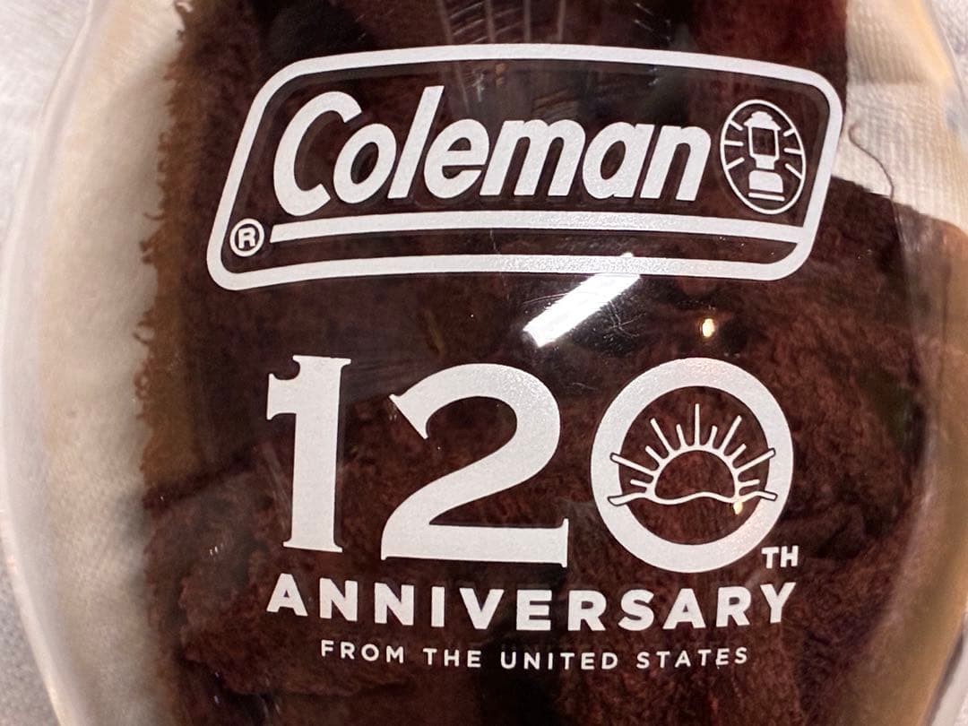 COLEMAN 120th Anniversary Lantern Globe Glass