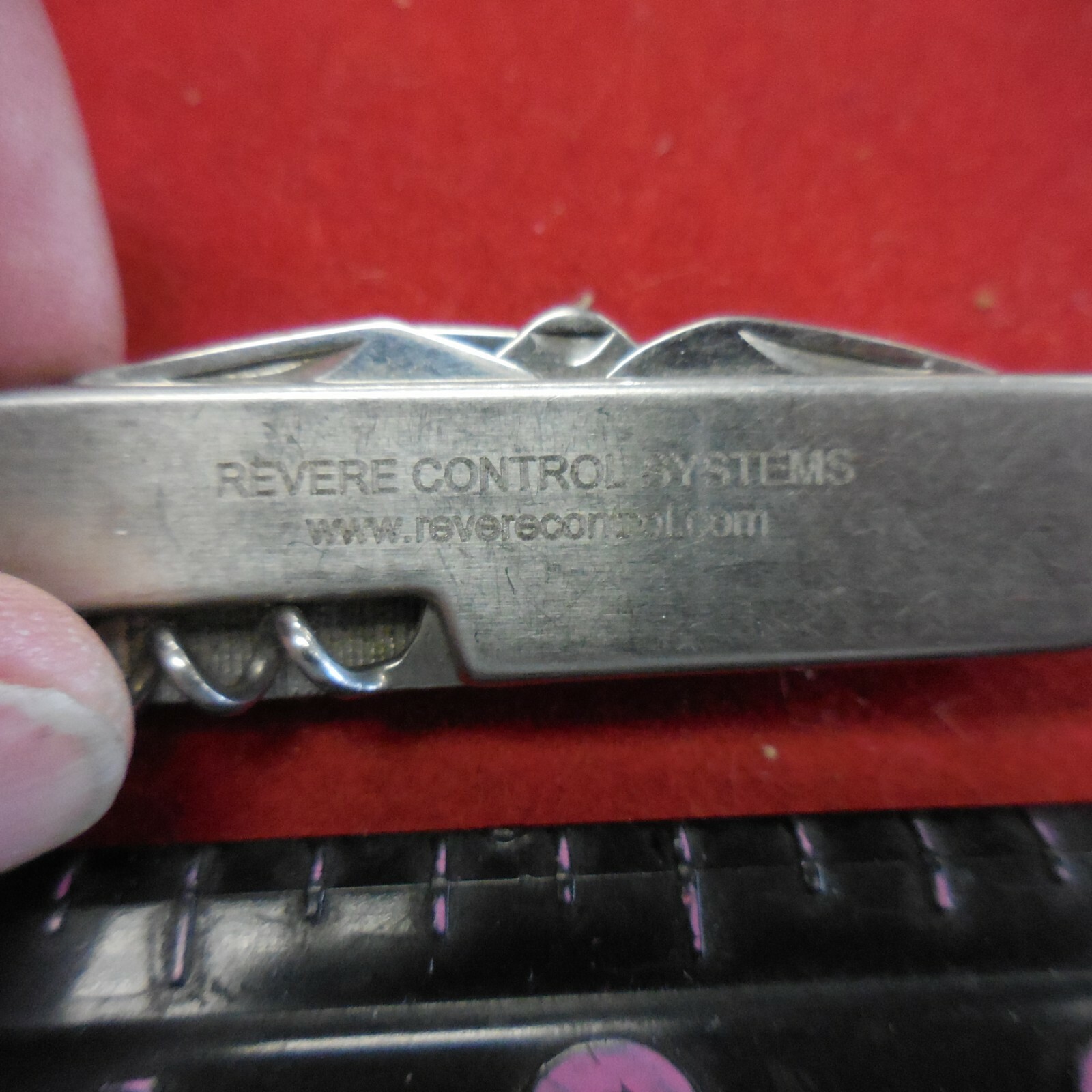 Multi-Function Features Stainless Steel Pocket/Tool Knife REVERE CONTROL SYSTEMS