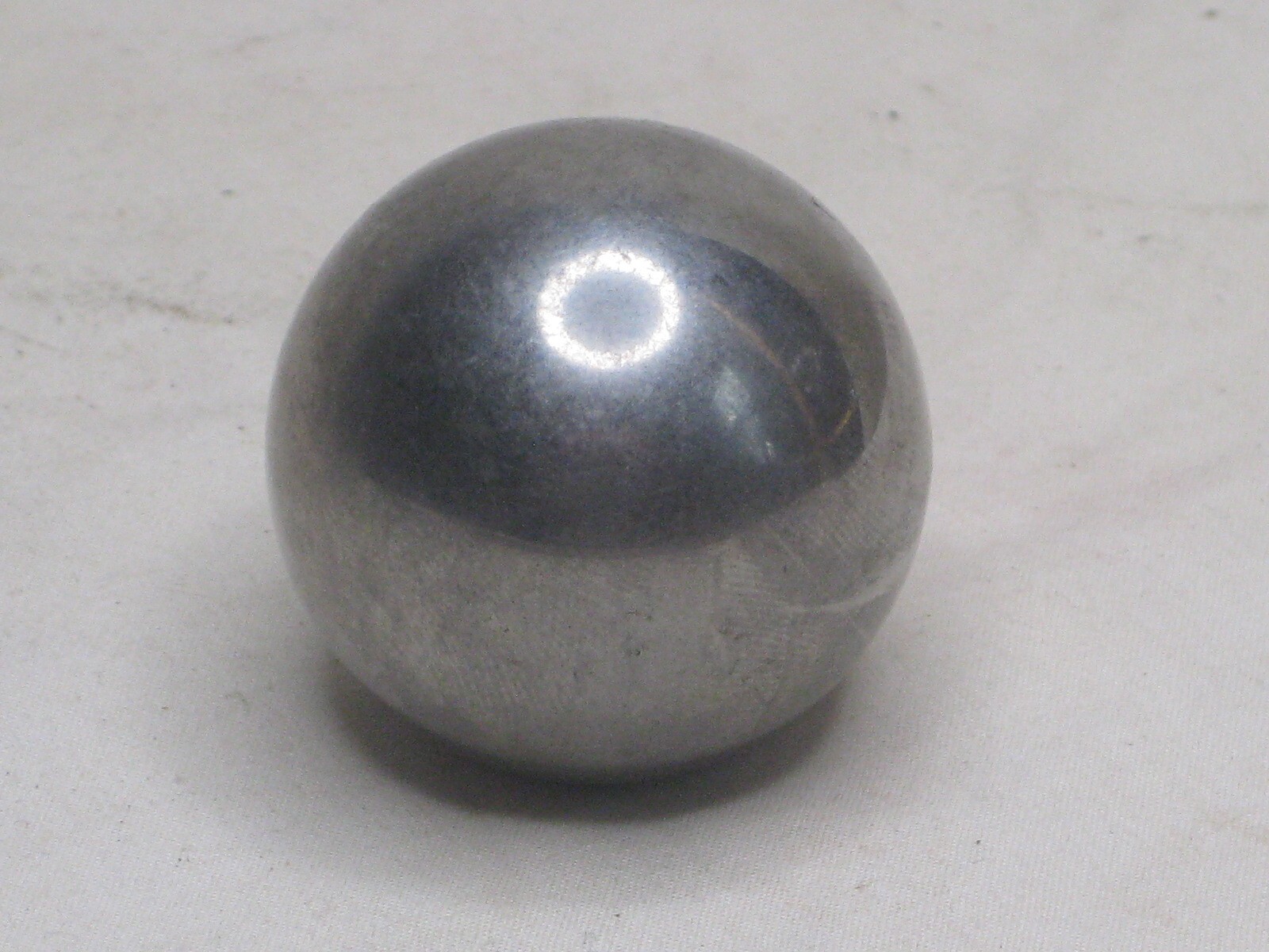 solid metal ball orb sphere 1.5" diameter globe marble bearing