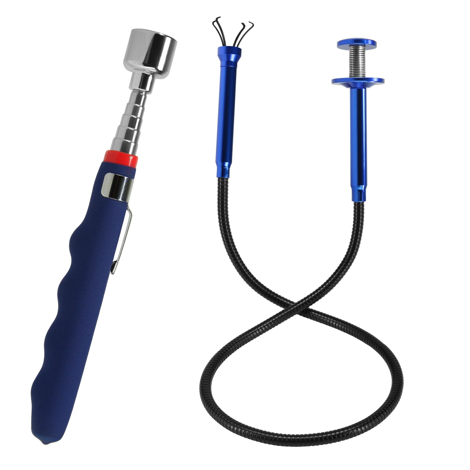 20lb Telescopic magnetic picker,extendable magnet wand rod on a stick...