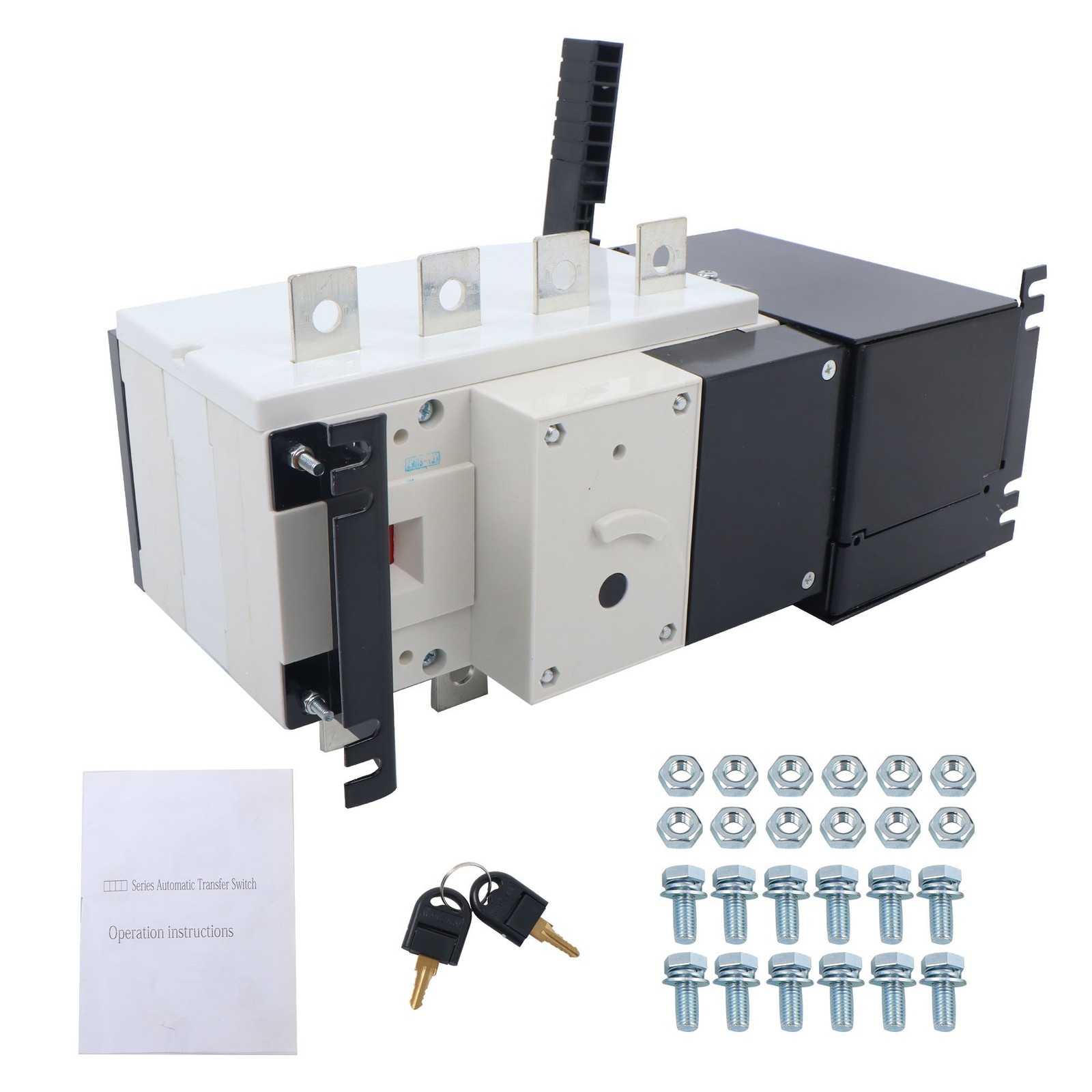250A 4P Automatic Transfer Switch 110/220V 3S Switch Time Grid/Generator