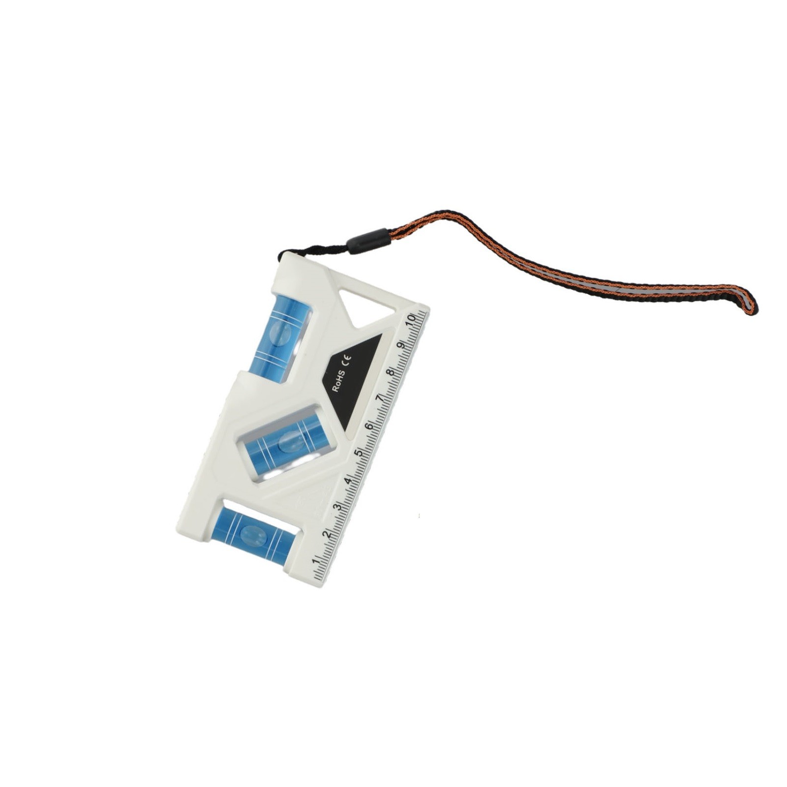 Lightweight For MINI Level Ruler with Magnetic Base and Dual Bubble Indicators