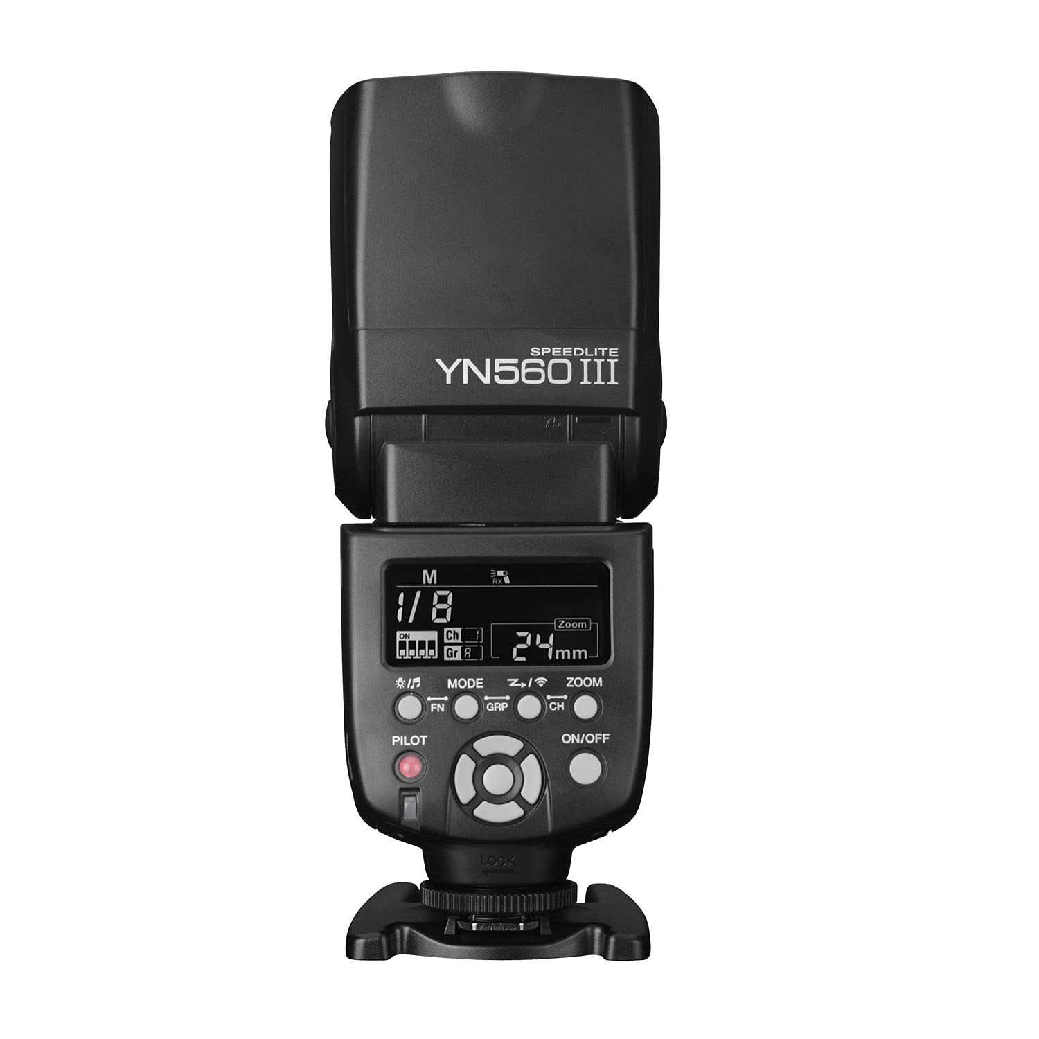 Yongnuo YN560 III Wireless Flash Speedlite, GN58 2.4G Receiver, Built-in Trig...