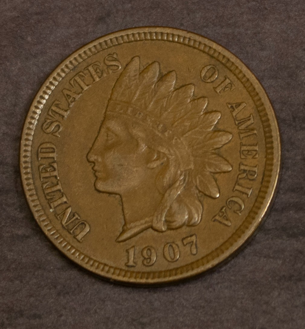 1907 Indian Cent Choice XF..........Lot F 1091