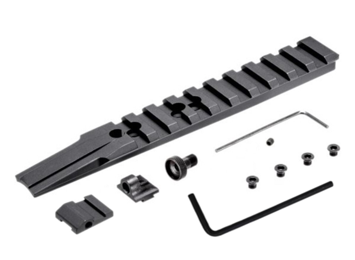 Rossi Triple Black Heritage R92 92 Citadel Levtac Peep Sight Picatinny Rail Alum