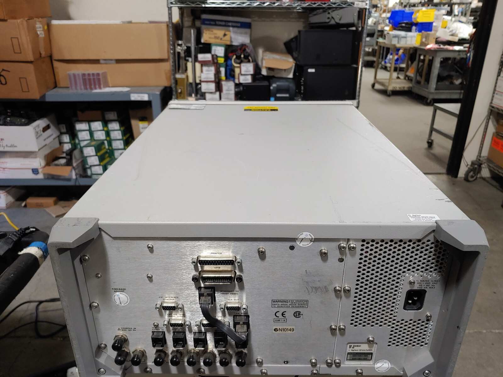 AGILENT E5515B 8960 Series Wireless Communication Test Set Opt 002