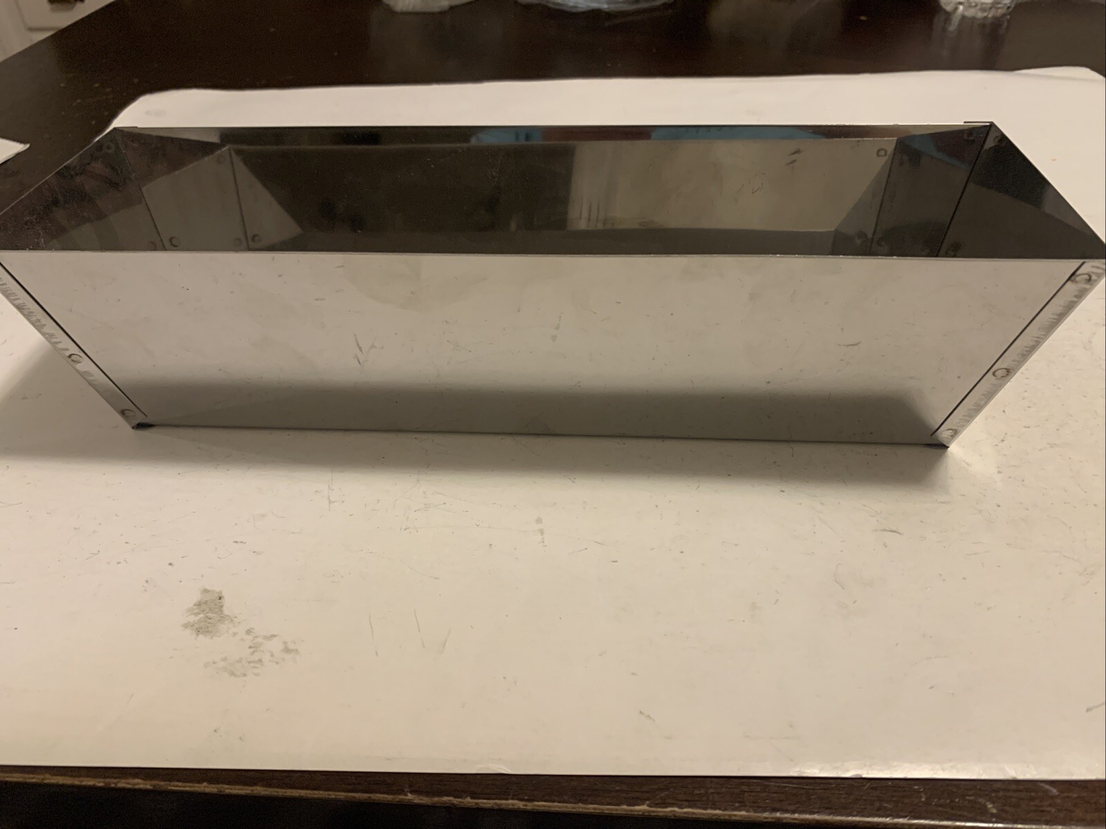 Advance Equipment 12SS Mud Pan, Stainless Steel, 12-in. - Quantity 1