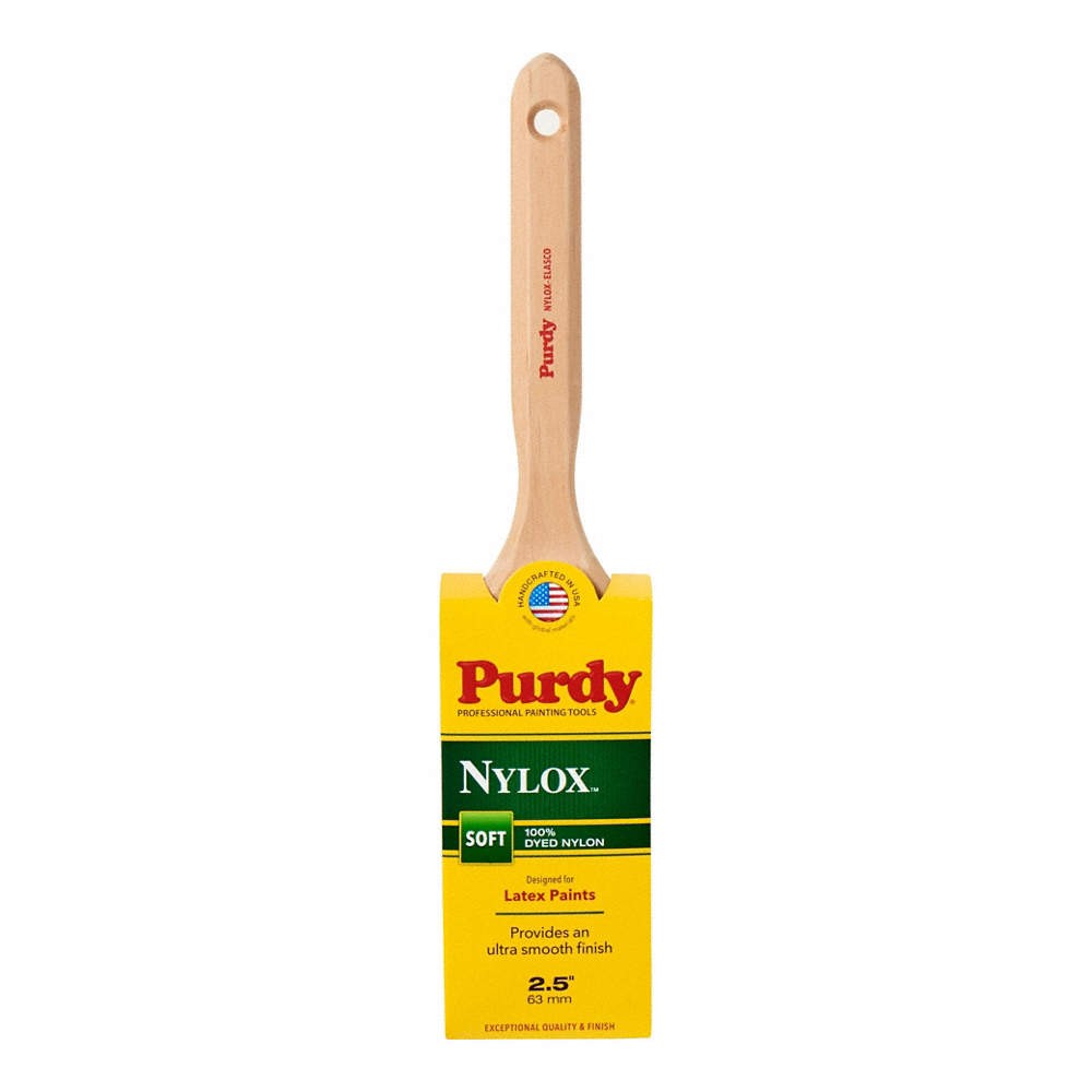PURDY  Nylon Paint Brush,3 3/16 in L 394NR2