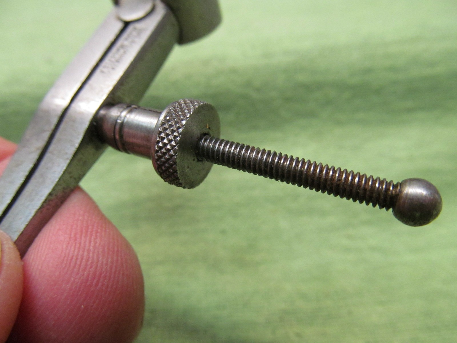 L.S. Starrett 3" Fey Style Inside Caliper No. 74 w/Quick Adjusting Spring Nut