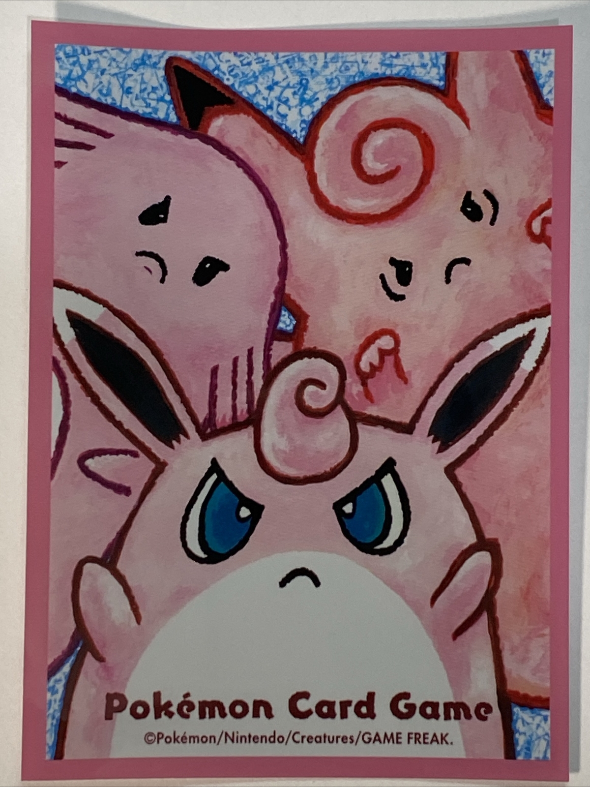 Japanese Pokemon Center Individual Card Sleeve Wigglytuff /Clefable/Chansey X1J4