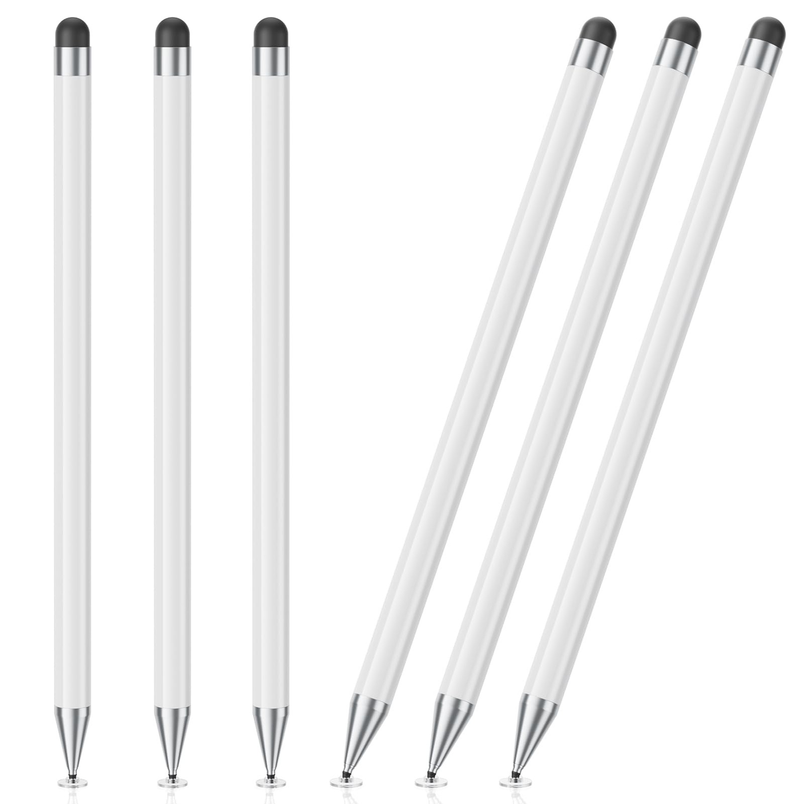 Stylus Pen for Touchscreen, 6 PCS Stylus 2-in-1 High Precision and Sensitivit...