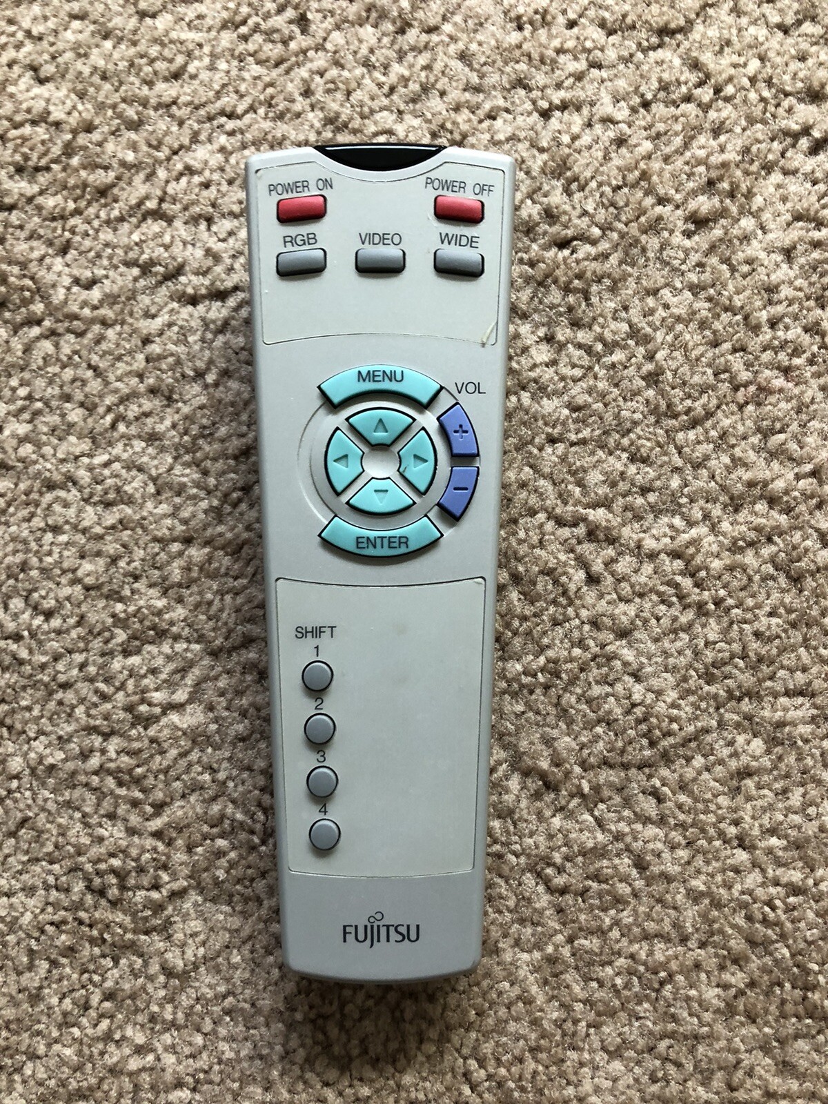 Fujitsu P-42RM07-W Remote Control
