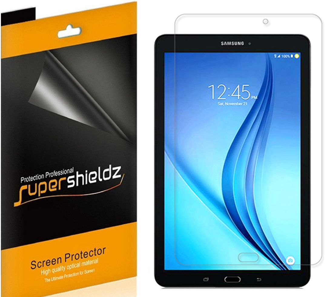 3X Supershieldz Clear Screen Protector for Samsung Galaxy Tab E Nook 9.6"