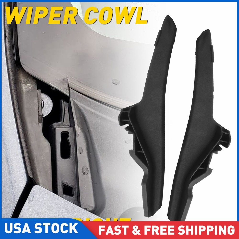 2X Left & Right Windshield Wiper Cowl Cover Trim For 2014-2019 Toyota Corolla LE