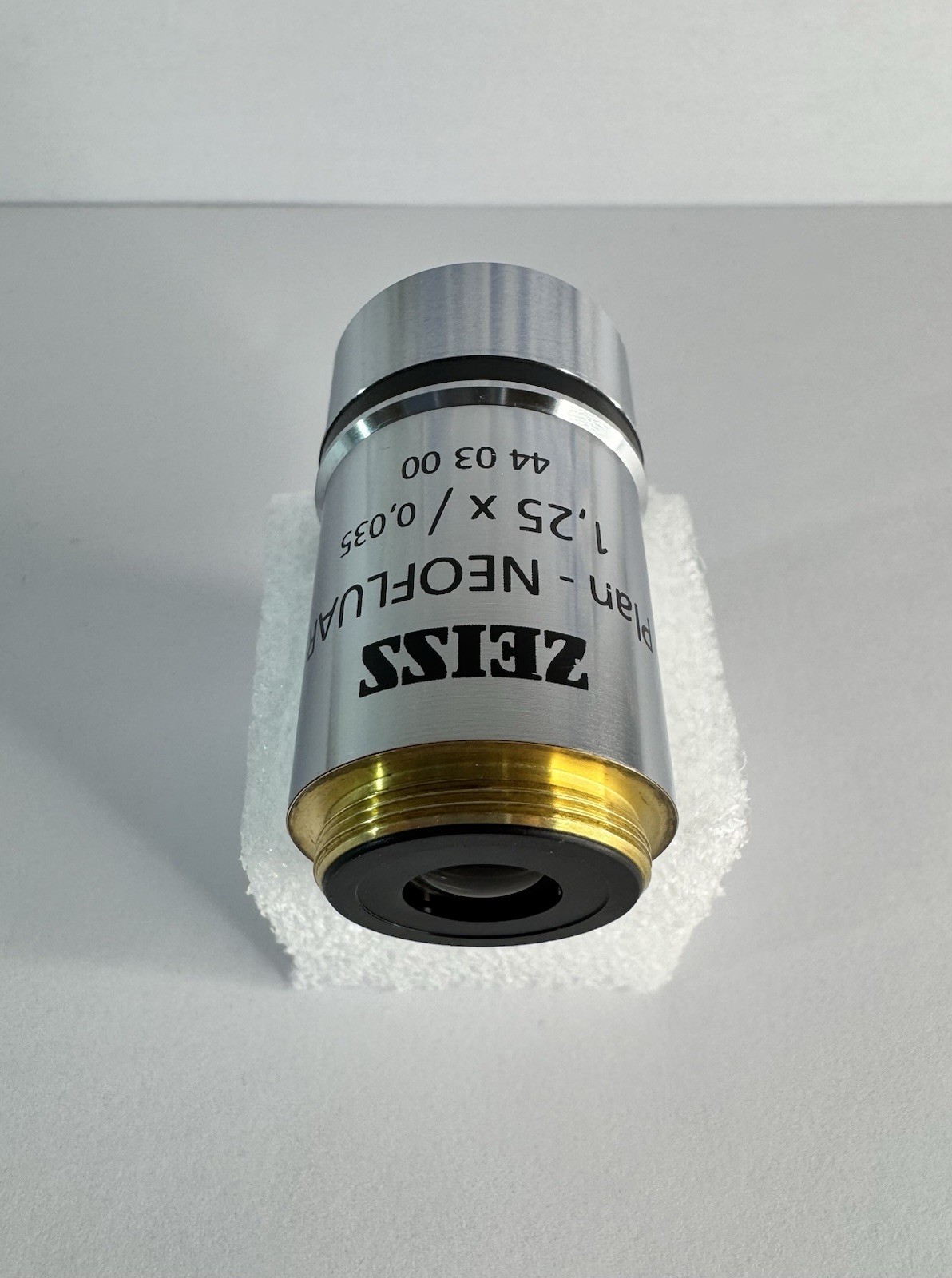 Zeiss Plan-Neofluar 1.25x/0.035 ∞/- RMS Microscope Objective Lens