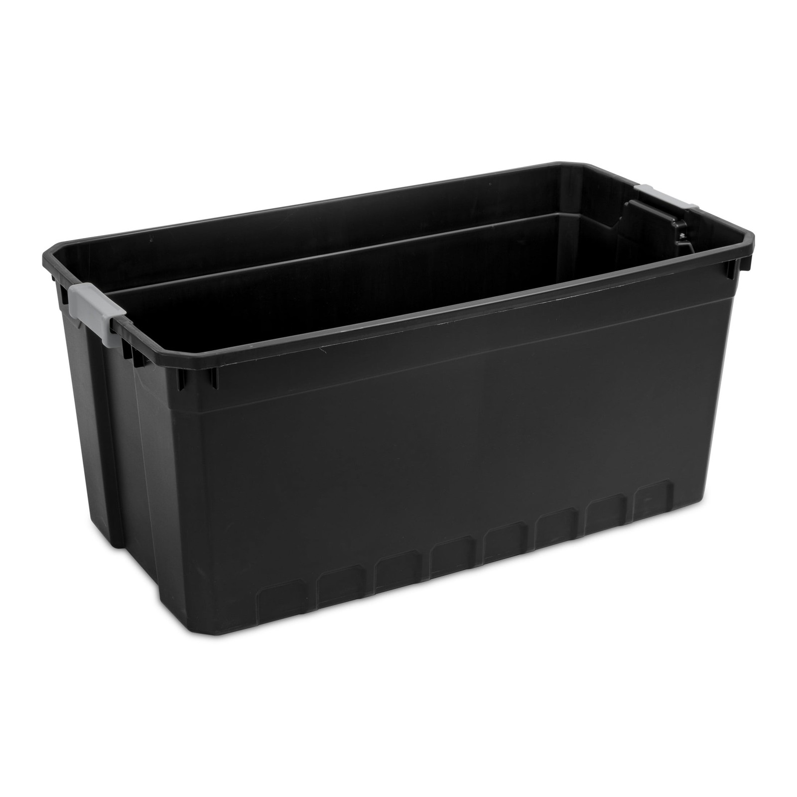 3 PACK 50 Gal Storage Containers Large Stacking Bin Box Plastic Tote Organizer