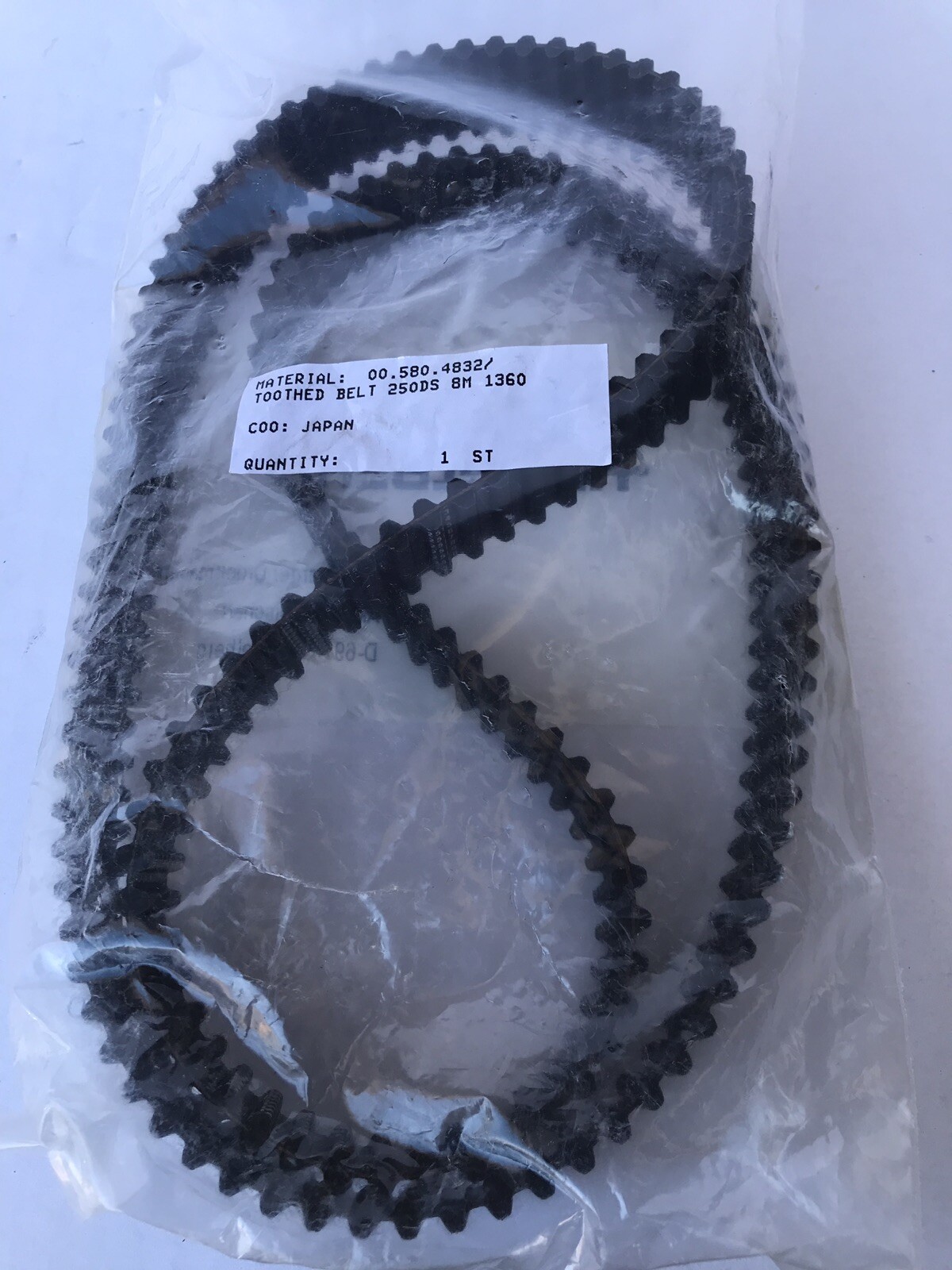 Original Heidelberg Timing Belt 00.580.4832/ From Germany