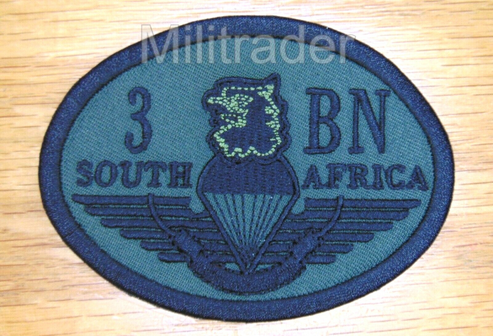 South African 3 Parachute Battalion Patch (OD)