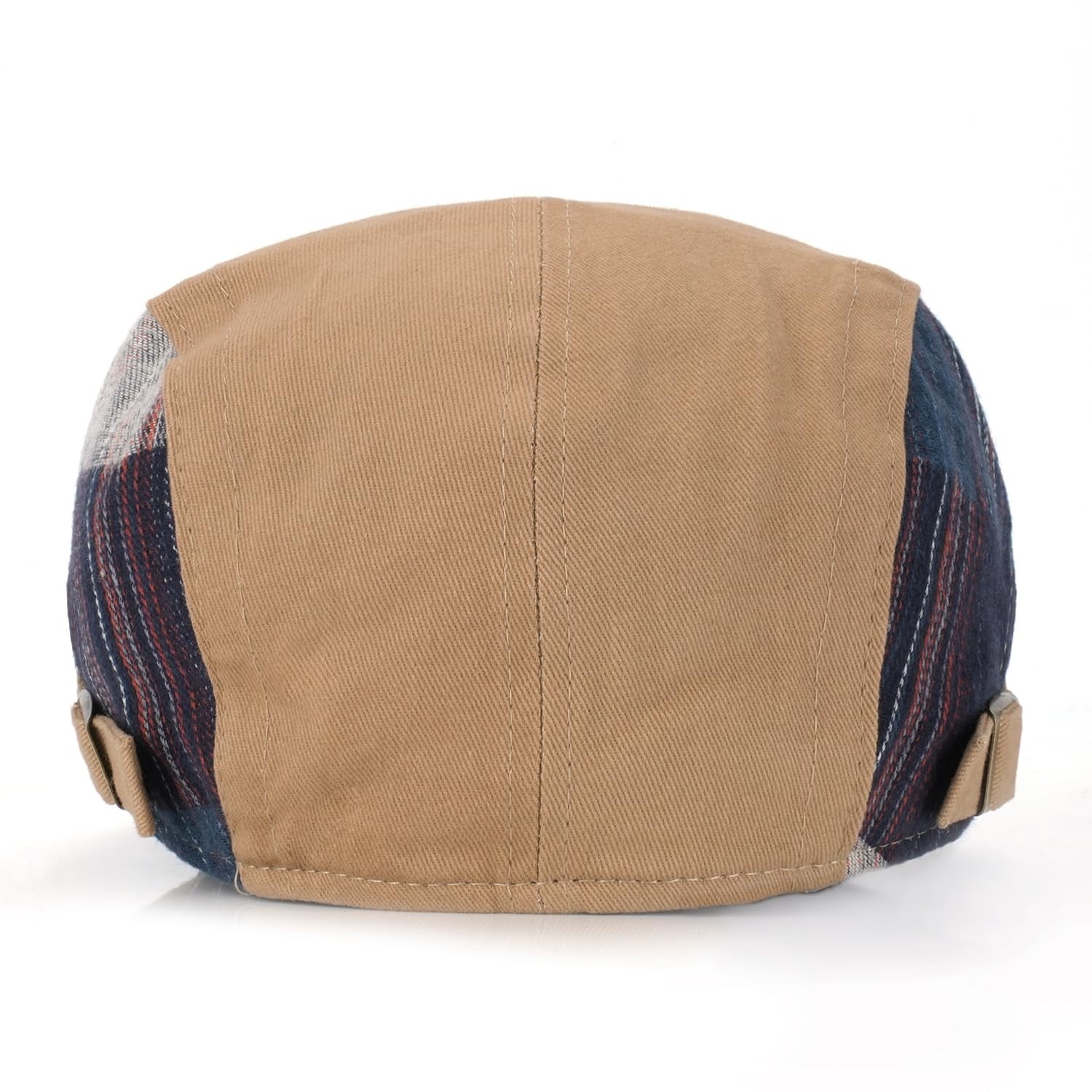 M MOACC Newsboy Cap for Men Beret Hat Cotton Buckle Adjustable Cabbie Gatsby ...