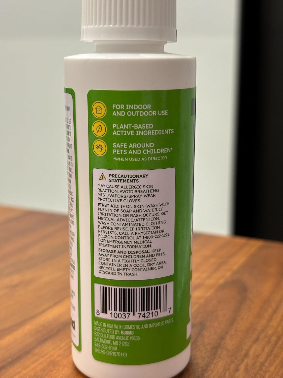 BugMD Pest Control Essential Oil Concentrate, 3.7 oz, 2-Pack, Free Shipping