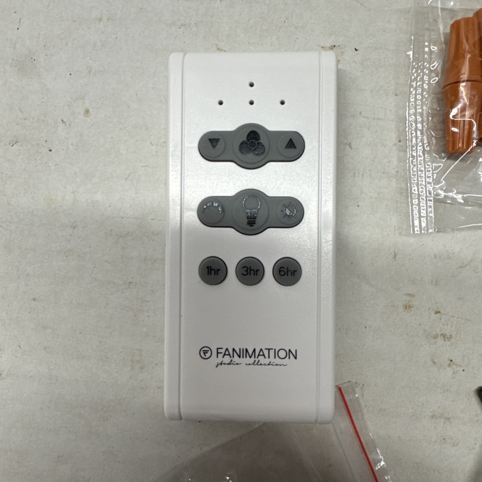 Fanimation Fan MR181A-3 remote & controller Part RCCA050050005 Studio Collect