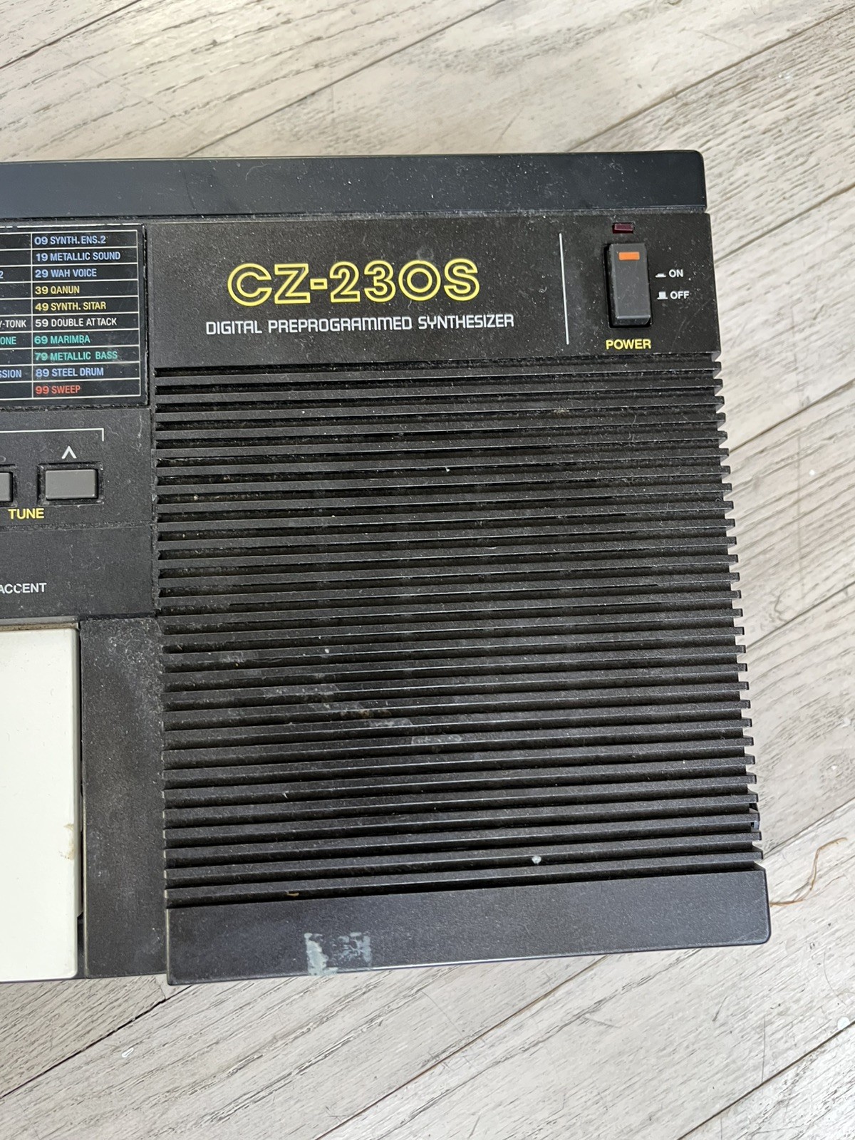 Casio CZ-230S Phase Distortion Synthesizer Keyboard READ