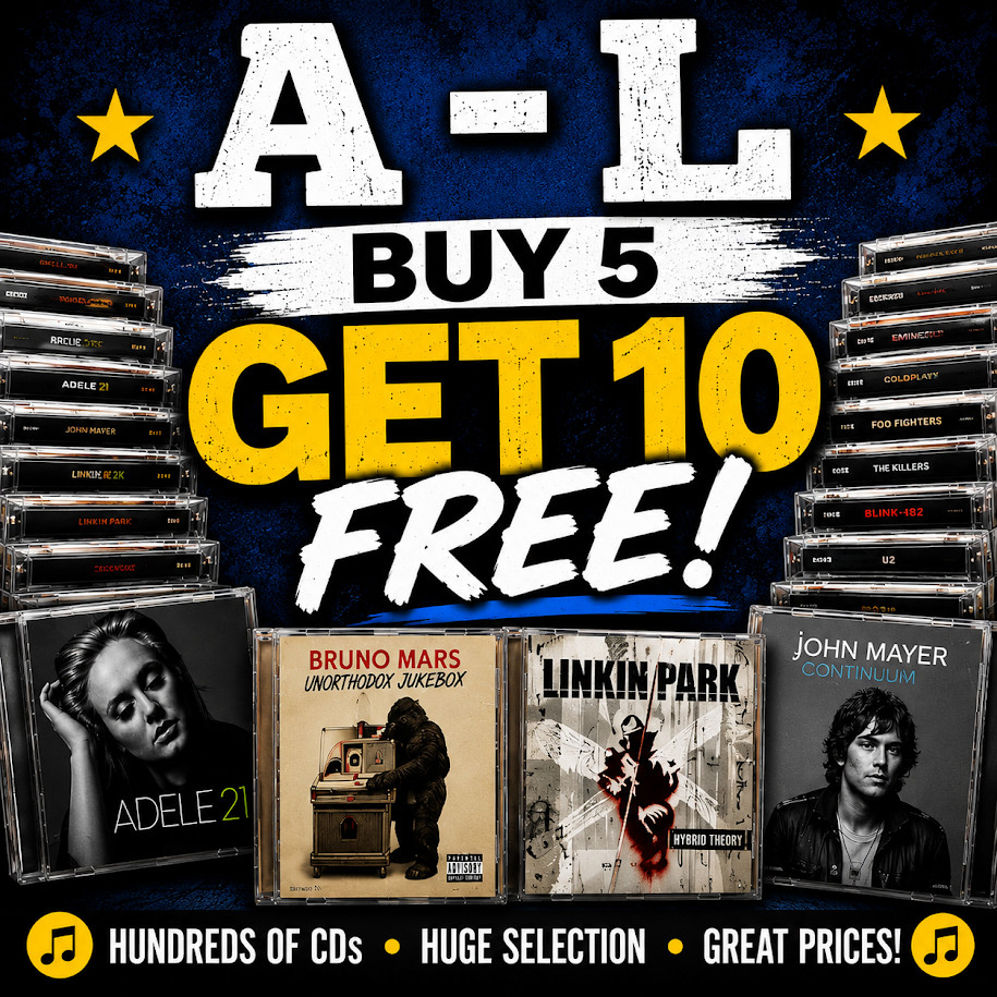 CD Lot - You Pick - Artists A-L. ***BUY 5 GET 10 FREE!***  ***ALL CDS $1.99***