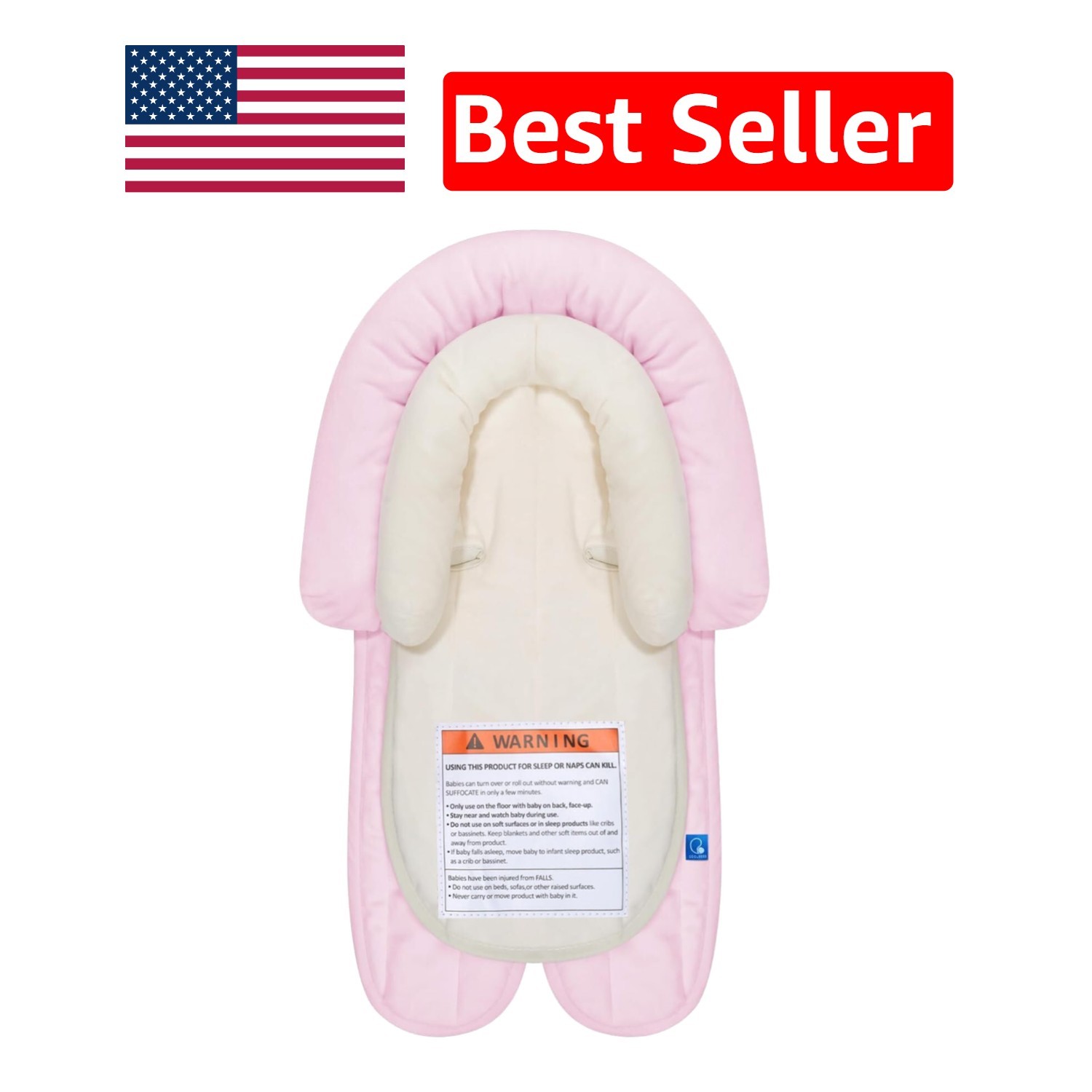 Gentle Velour Baby Car Seat Insert - Optimal Support for Newborns in All Seasons