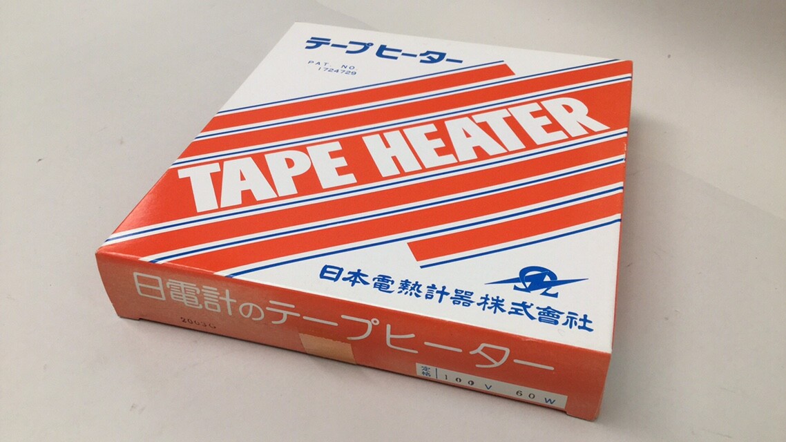 Tokyo Electron 043-000389-1 Heater Tape 100V 60W 1.5M Lead 2.5M DS043-000389-1