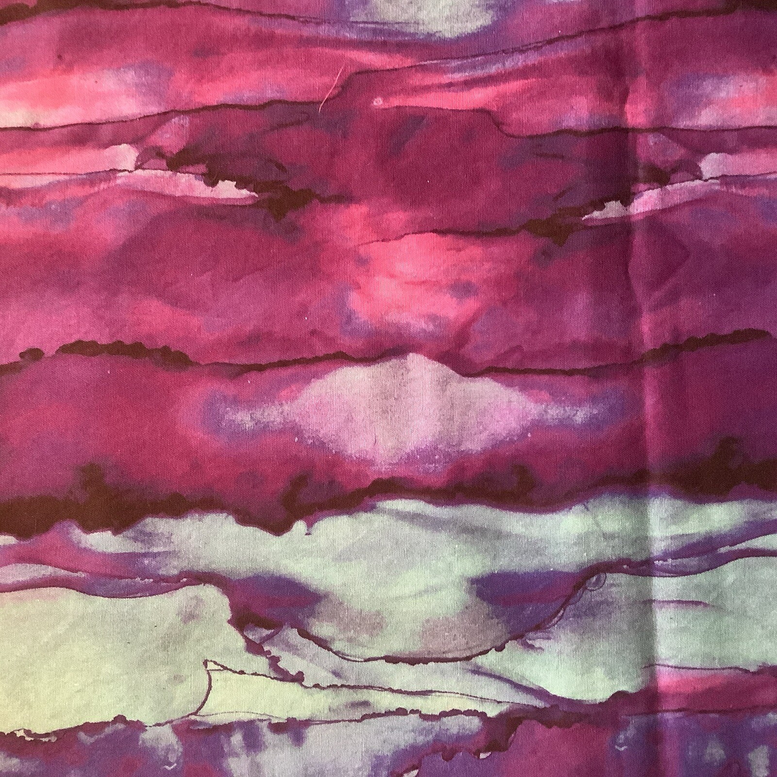Northcott - Bliss - DP 23889  - Galaxy  Purple & Blue Reflections Quilting BTY