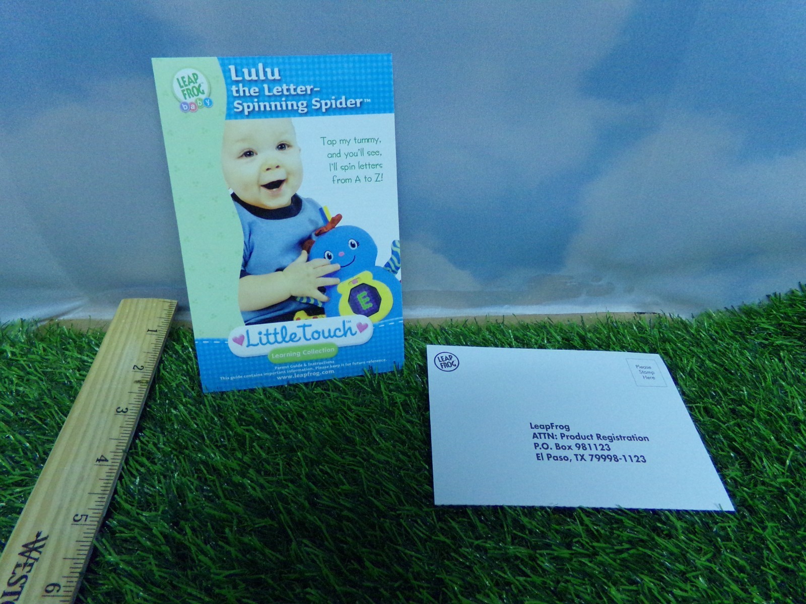 LeapFrog Baby Little Touch LeapPad Lulu Letter Spinning Spider manual