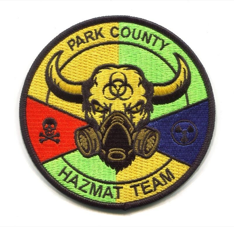 Park County Hazardous Materials Team Fire Department Patch Colorado CO