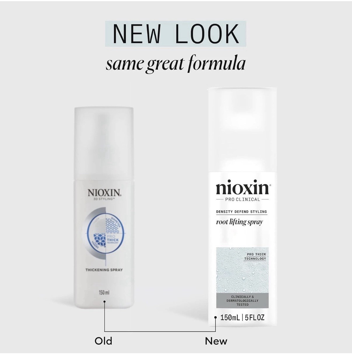 Nioxin Density Defend Styling Root Lifting Spray 5.1 oz New