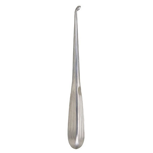Hibbs-Spratt Spinal Curette, 9", Oval Cup, Size: 2/0, Premium