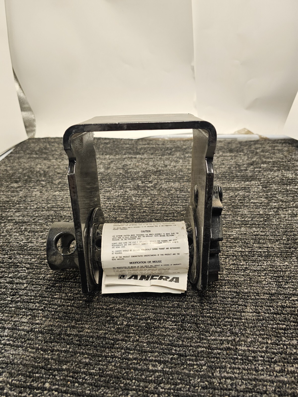 Ancra Bottom Mount Web Winch, Slider WLL: 6,000 lbs./2,730 kg.