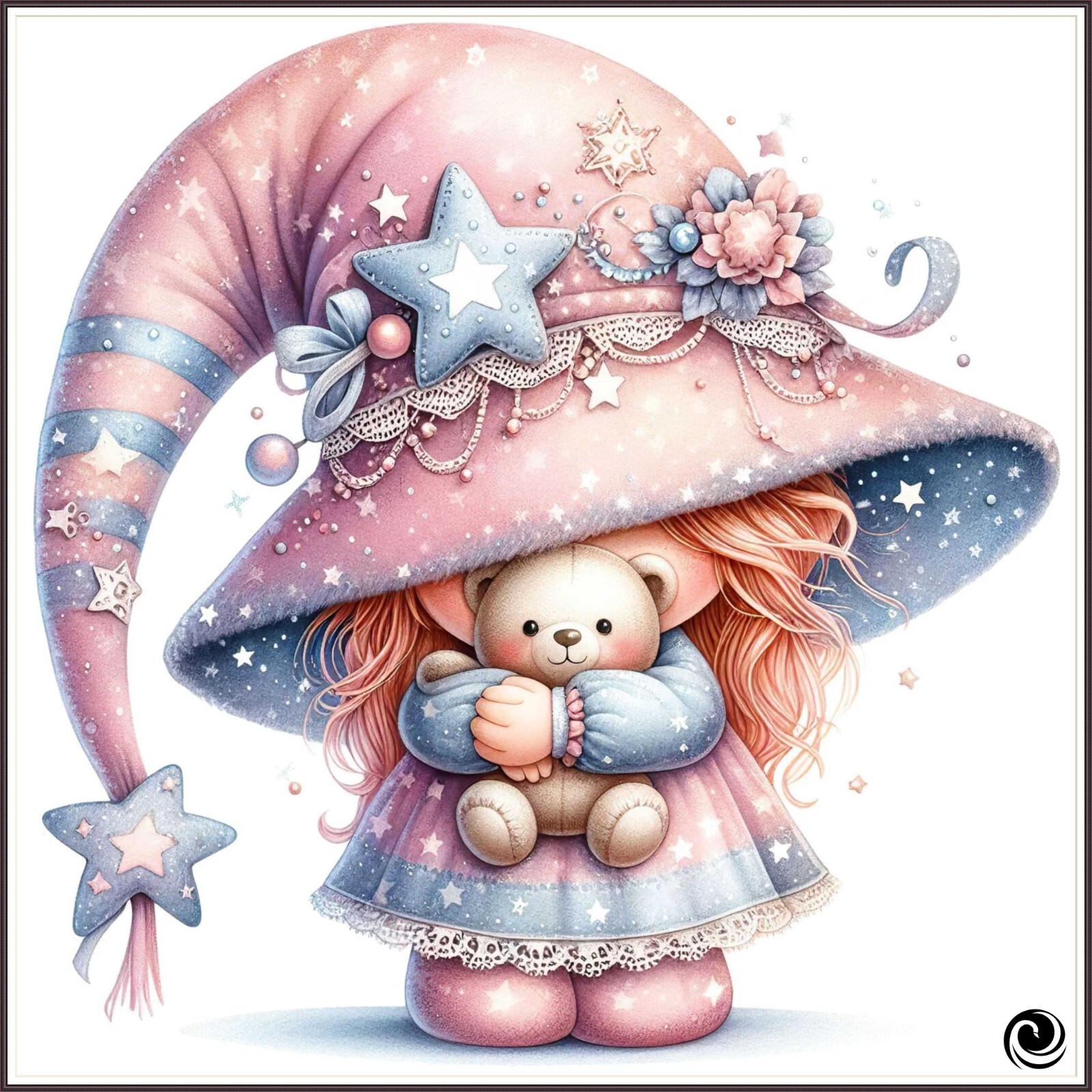 Star Gnome 1494 Chart Counted Cross Stitch Pattern Needlework
