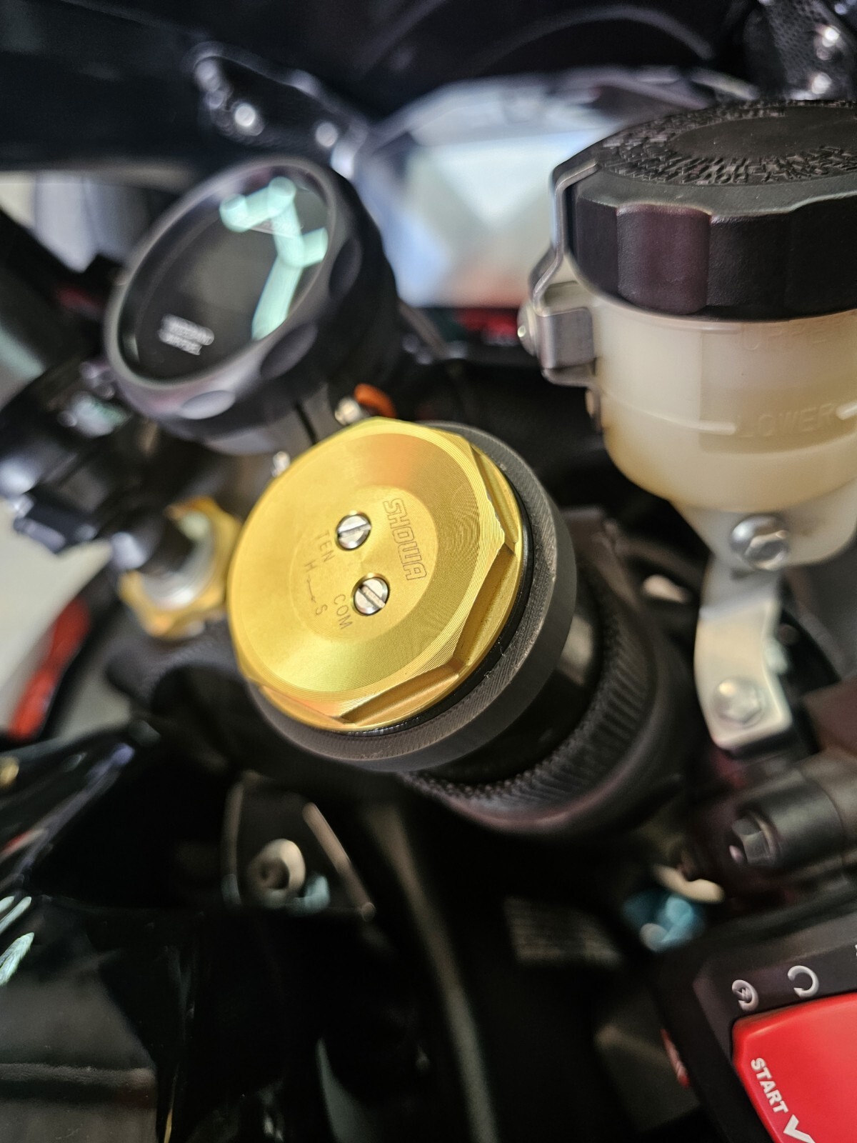 50mm Motorcycle Gauge Pod Fork Holder Customized